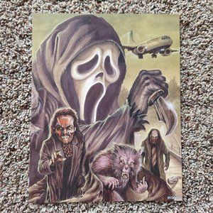 Wes Craven Universe 8" x 10" Art Print - Limited out of /2000 -Bam Box Exclusive
